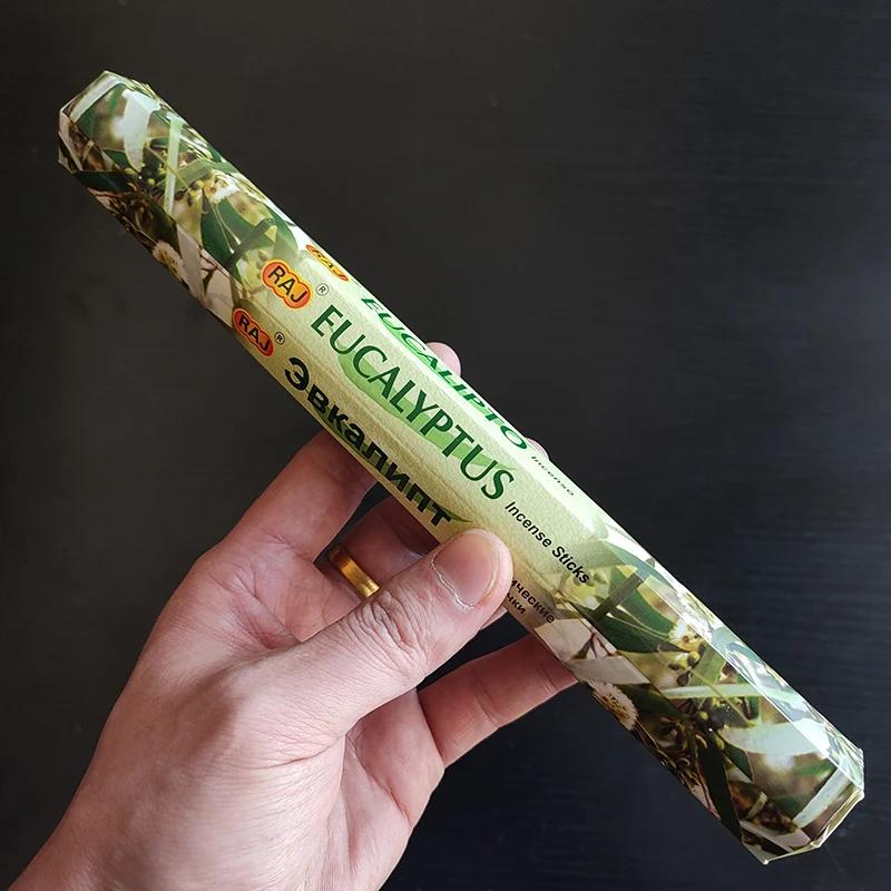 Y 20 Varillas/caja Incienso Indio Salvia Blanca Lavanda Aromaterapia LÍNEA PALO SANTO Varilla de Incienso Hogar Dormitorio Baño Fragancia para el Hogar Tibetano