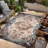 European Persian Style Living Room Carpet Non-slip Security Bedroom Mat for Kids Large Size Decorative Bathroom Kitchen Area Rug