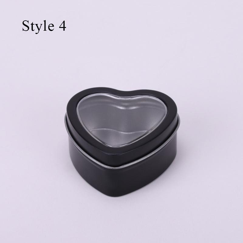 Einfarbige Langlebige Klapp-Blechdose Minzbonbon-Dose Weißblechdosen Süßigkeitenverpackungsbox Geometrische Stabile Nagelknipser-Dosen