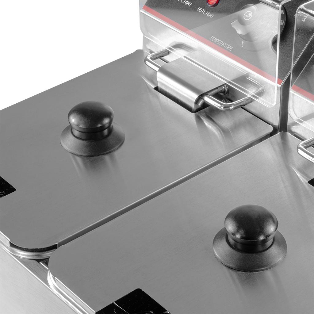 Electric Fryer Mega-M 2x4l 4kW 230V N