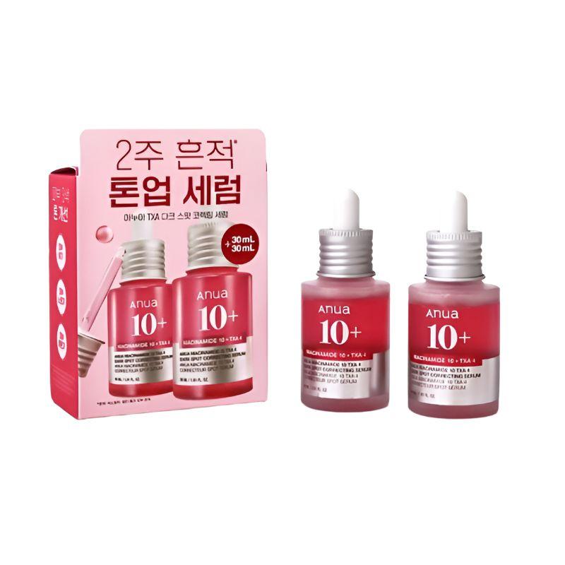 

ANUA Niacinamide 10% TXA 4% Dark Spot Correcting Serum 30ml x 2 Brightening Tone Even Care Set