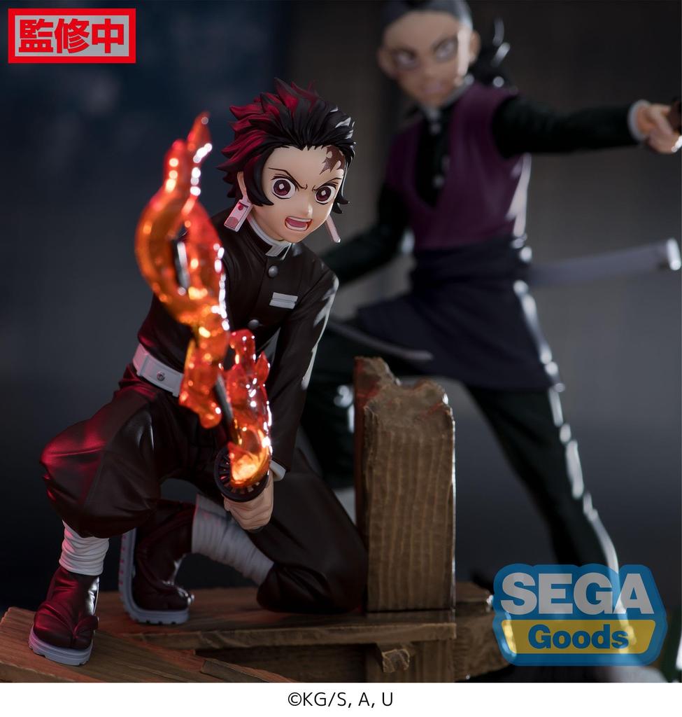 Kimetsu no Xross Link Tanjiro Kamado Schmiededorf-Bogen "Dämonentöter Yaiba" Figur -