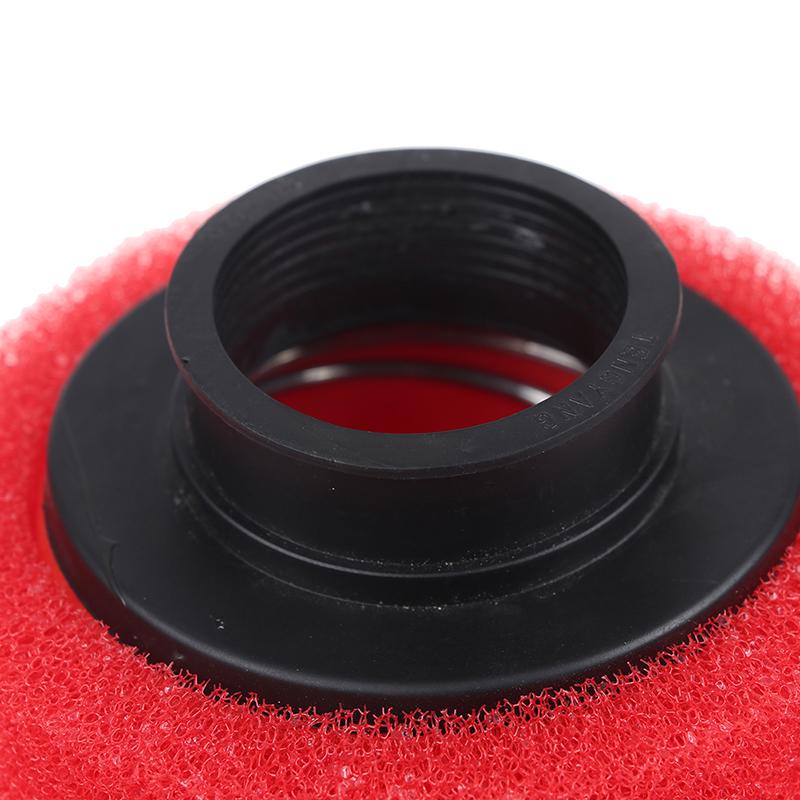 Straight Neck Foam Air Filter Sponge Cleaner Scooter Dirt Pit Bike Motorcycle