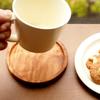 Arte Legno Altereno Wooden Coasters, Stylish Tabletop Tray, Set of 2 (Round, Large)