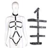Harnais Entier avec Attaches de Bras Black Restrains - KinkHarness - Harnais Femme
