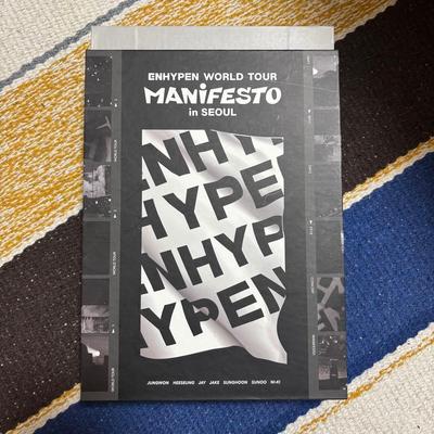 [USED] ENHYPEN WORLD TOUR MANIFESTO In SEOUL