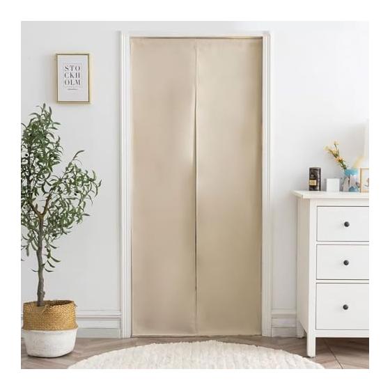 SUGOI Noren, Stylish Blackout Noren, 170cm Length, Width 85cm, Blindfold, Room Divider Curtain, Heat Insulation, Long, Blackout, Japanese Style,