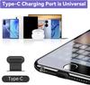 2-6PCS USB C Anti Loss Dust Plugs Type C Charging Port Cover for iPhone 16 Pro Max 16Plus Xiaomi Samsung Stopper Cap Dustplug