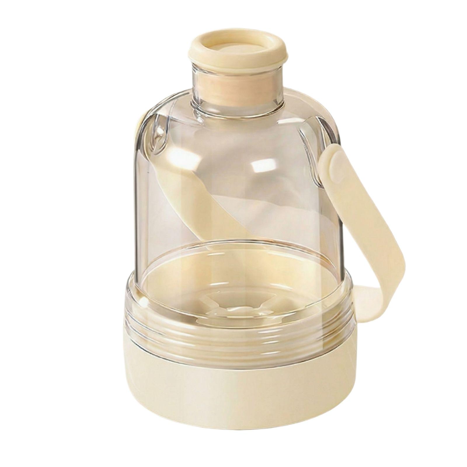 

Summer Dun Dun Cup Water Bottle Ice Tray, Ice Does Not The Handle, Portable Press-to-Release Ice, Camping, Work One Size білий
