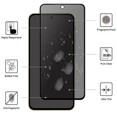 Tempered Glass Screen Protector For Samsung Galaxy A52s 5G/A52 5G/4G 2.5D Arc Edge Anti-Spy Film