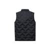 Anta Training Series Solid Color Zip Stand Collar Sleeveless Down Vest Men Vests Basic-Black 152347905-2