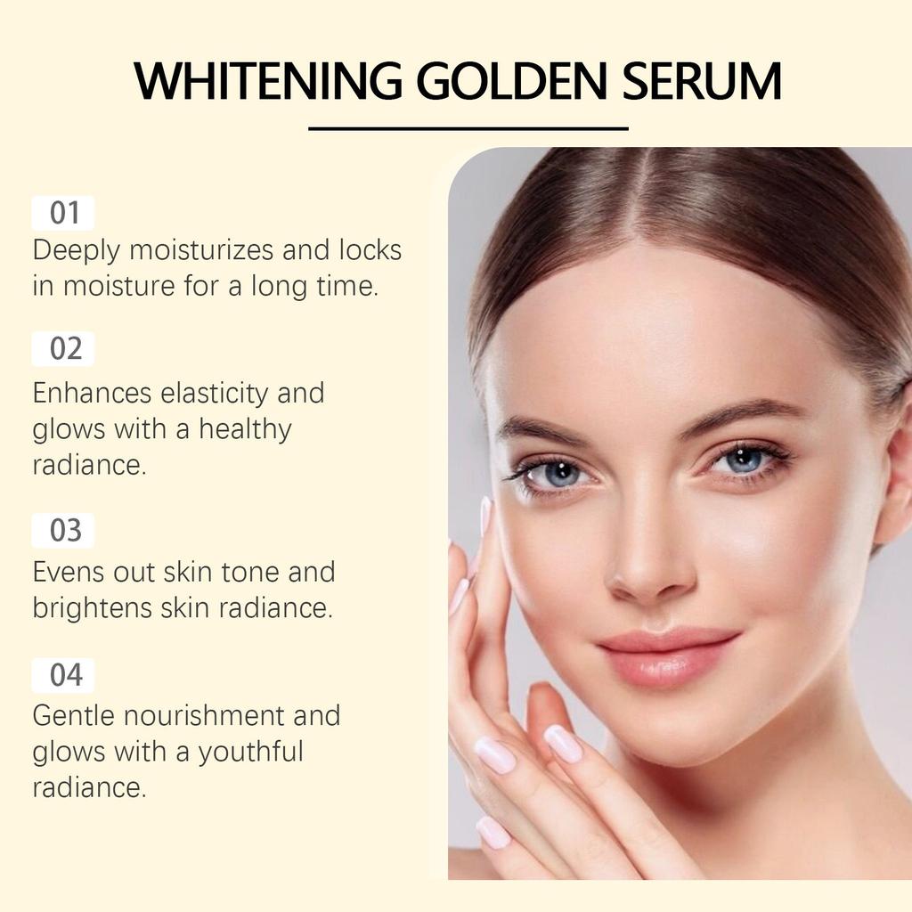 Golden Skin Care Serum, Gentle Moisturizing, Nourishing, Moisturizing, Moisturizing And Tender Skin Serum 30ml