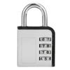 1 cadenas de couleur de grande taille pour serrure industrielle, pour porte, entrepôt, casier, serrure à mot de passe, serrure à combinaison, serrure à mot de passe à 4 chiffres ZPG