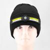 Easy To Clean Removable LED Lamp Knit Hat Rechargeable Outdoor Headlamp Cap For Enthusiasts Night Event And Family Use