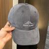 Mountain baseball cap children show their faces small spring summer fashion couple sun hat increase head circumference hard top cap men