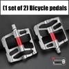 Bicycles Pedal Light Weight Aluminium Steel Bearing Bicycles Pedals Road Pedals Waterproof Bicycles Parts