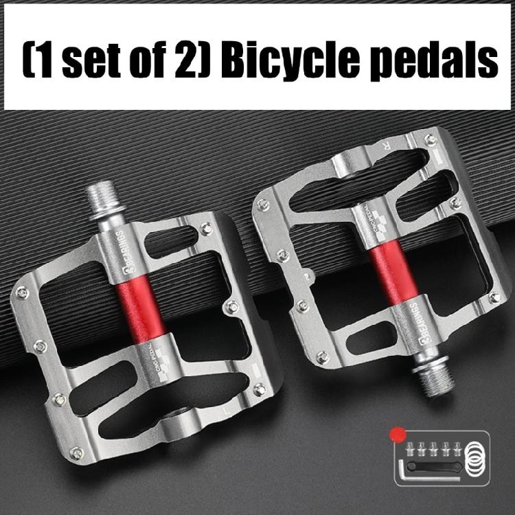 Bicycles Pedal Light Weight Aluminium Steel Bearing Bicycles Pedals Road Pedals Waterproof Bicycles Parts