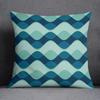 Blue Fresh Air Series Pillow Gift Home Office Decoration  Bedroom Sofa Car Cushion Cover case