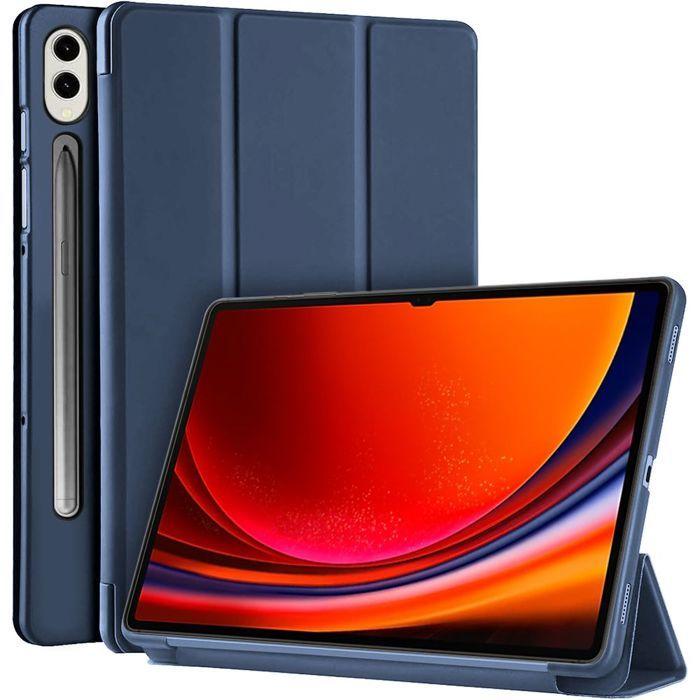 Coque de Protection - E.F.Connection - Samsung Galaxy Tab S10 Plus/S9 Plus - Antichoc Bleu Marine