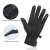 Men Winter Waterproof Gloves Touchscreen Pocket Anti-Slip Fleece Thermal Sport Gloves
