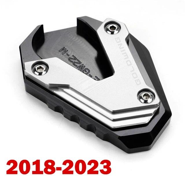 New Motorcycle CNC Foot Support Extension Plate Side Stand Enlarge for Honda Goldwing 1800 2018-2023 Gold Wing GL1800 2002-2017