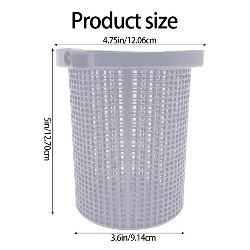 Pool Skimmer Basket Maintenance Equipment B-106 Skimmer Filter Basket Prevent Clogging Debris Leaves Collector