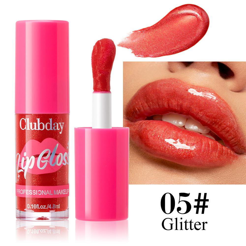 4PCS Pearlescent Moisturizing Lip Glaze Lip Makeup Lasting and Easy To Color Lip Gloss Lipstick
