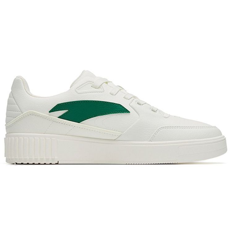 Anta 982 Simple Casual Low-Top Sneakers Men Sneakers White Green 112248066-5
