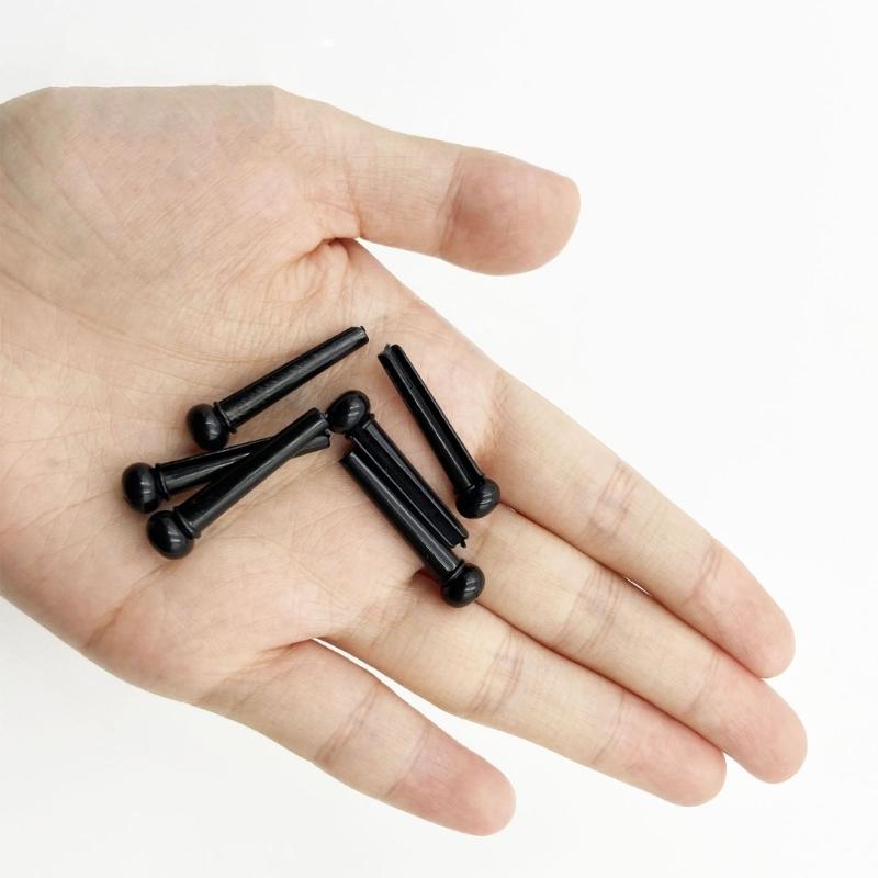 Durability ABS Material Acoustic Guitar Bridge Pins With Improved Vibration Transfer For Clear Tones