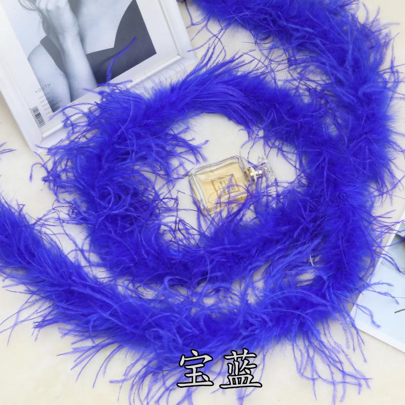 5 Layers Ostrich Top Encryption Thickened Feather Fleece Strip Catwalk Show Costume Decorative Ostrich Feather Strip