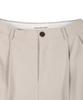 HARDCORE HAPPINESS Classic Single-Pleat Maxi Wide Slacks_Light Beige
