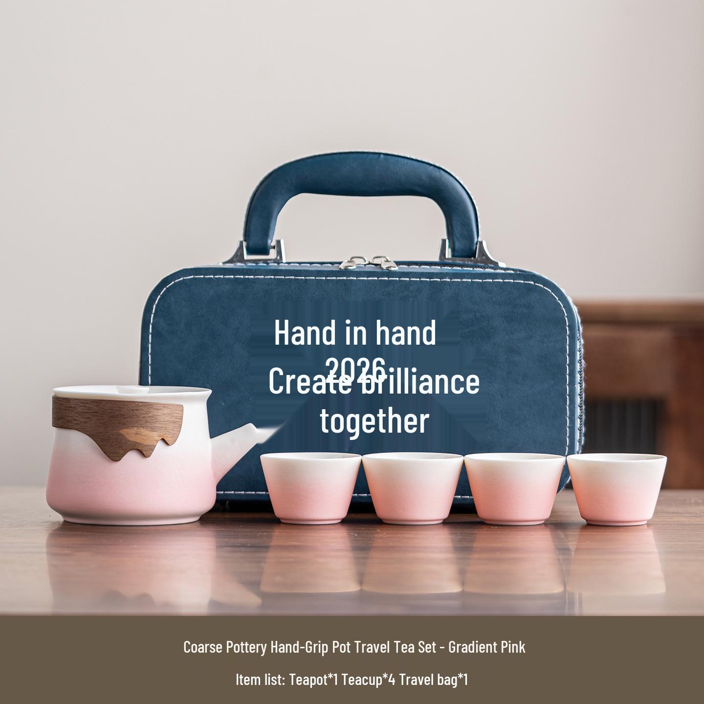 2026 Corporate Team Building Gift: High-End Portable Tea Set