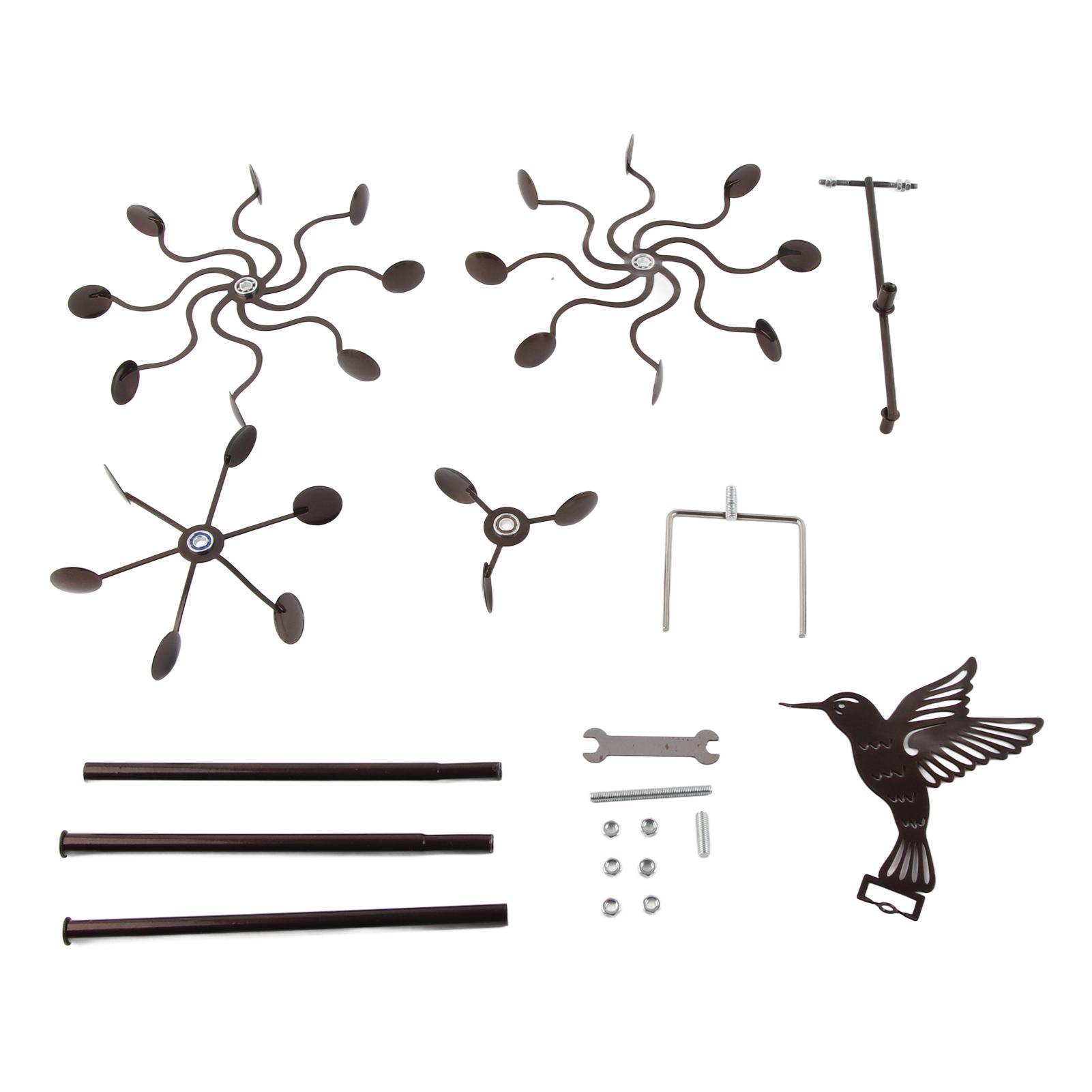 Metal Iron   Wind   Vivid   Decoration for Garden Courtyard Outdoor Yard