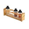 Multi-Compartment Glass Oil Bottle Rack Anti-Slip Kitchen Storage Shelf  Dining Table