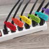 10PCS Cable Labels Tags Colorful Waterproof Cord Labels Tags For Wire Labels Self Adhesive Tear Resistant Cable Management