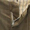 VINTAGE 60s 70s Slacks pants Brown Men's Used