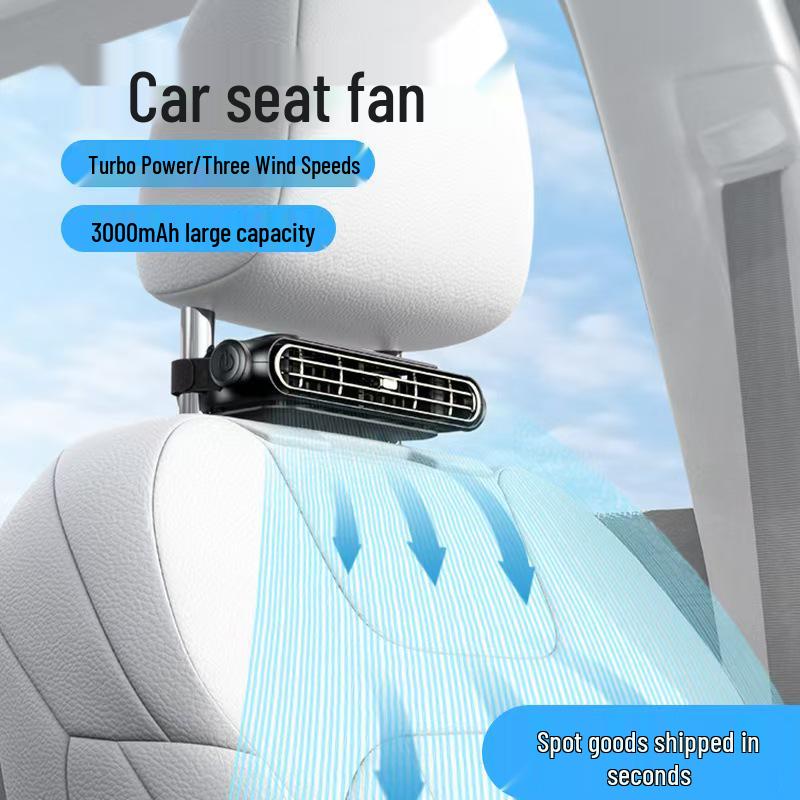 

USB Вентилятор для охлаждения автомобильного сиденья - Модель 2025 Car Seat Fan