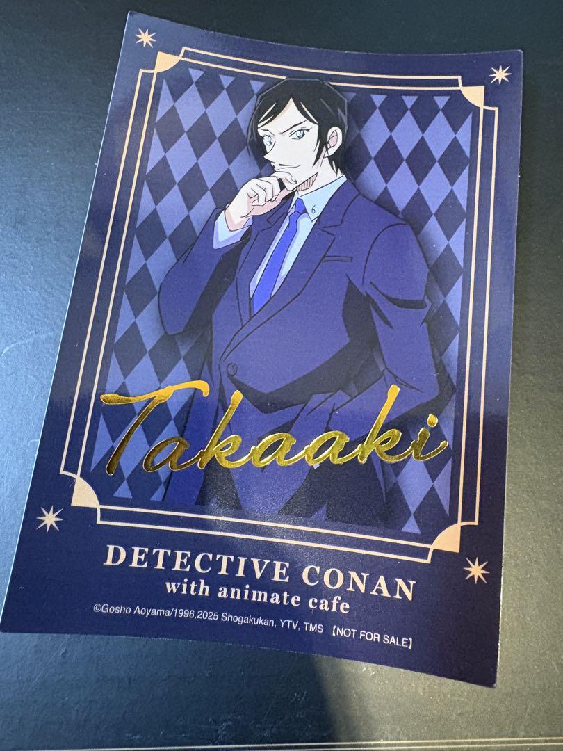 

[Б/У] Корея Animate Cafe коллаборация Детектив Конан карта Морофуши Такааки