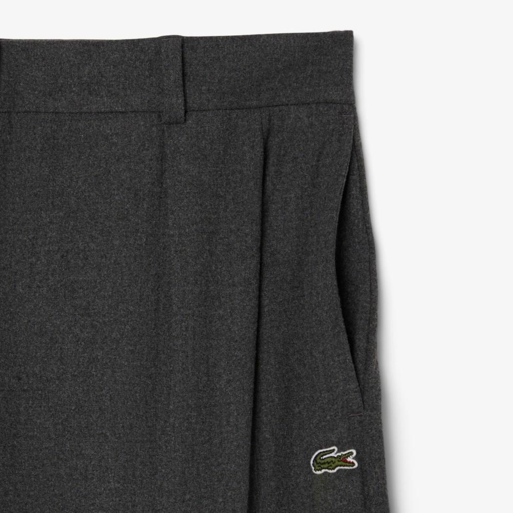 [lacoste] Women's Flannel Wide Pants HF8424-55N050