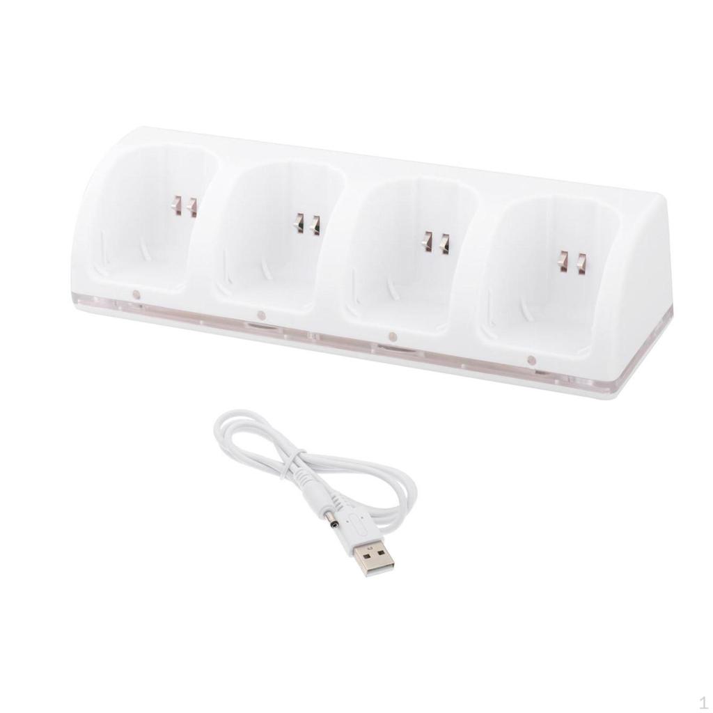 Charger, Charging Dock Station with Lengthened Cord, for Game Console, Accessories, Remote