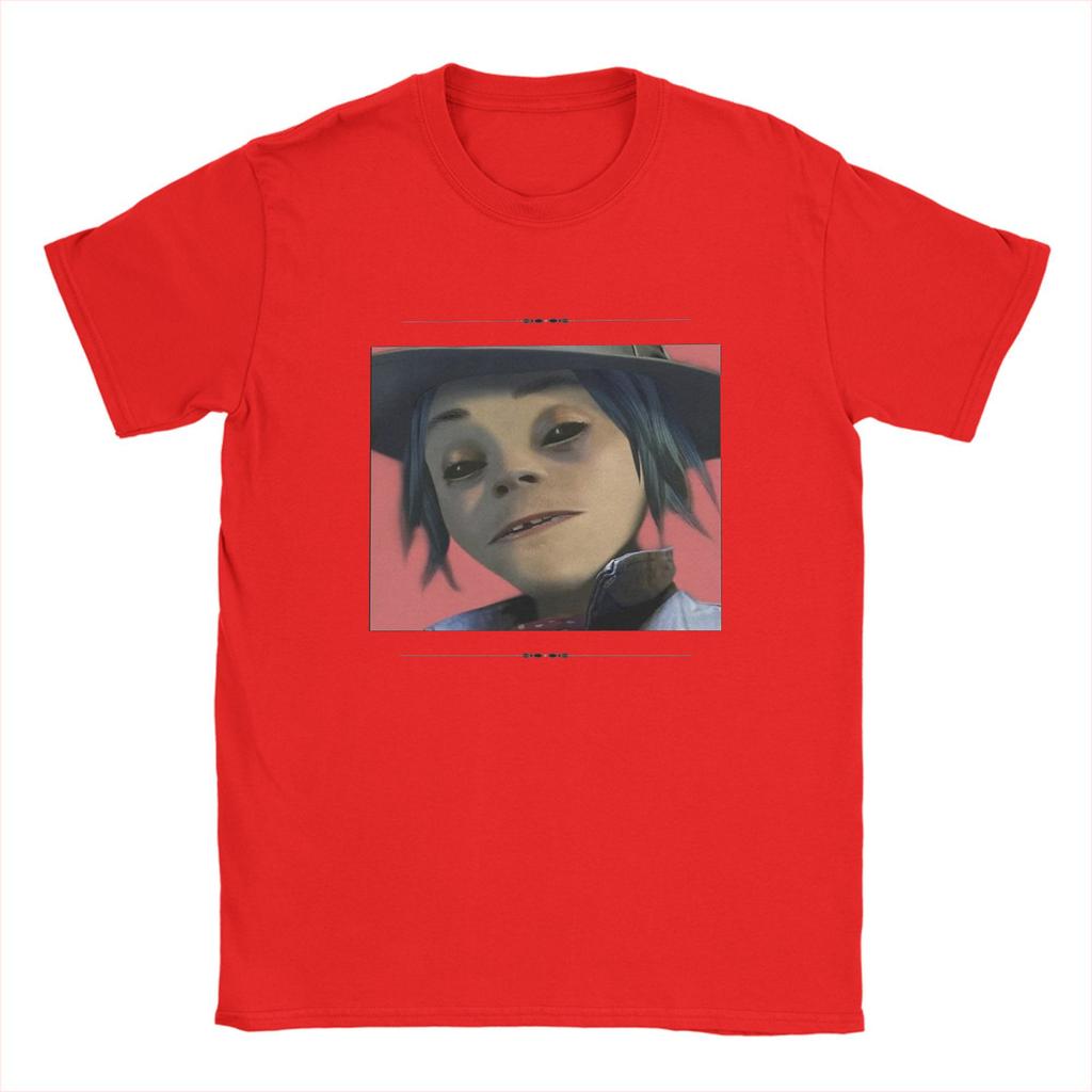 Noodle aus dem Gorillaz-Album T-Shirt für Paare Sommer Y2K Lustige T-Shirts Atmungsaktive Trend-Tees Übergroße Freizeitkleidung