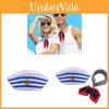 Cappello da Marinaio Cosplay Estivo Protezione Solare Con Motivo di Ancora Per Bambini Adulti