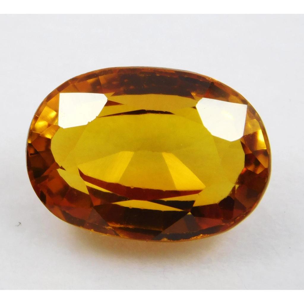 Genuine Natural Orange Citrine 9.40 Ct Zambian- Certified Loose Gemstone