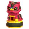 Solar Wobble Lion Figurine Solar Power Bobblehead Dancing Lion For Desk Car Dashboards Add Tradition & Good Fortunes