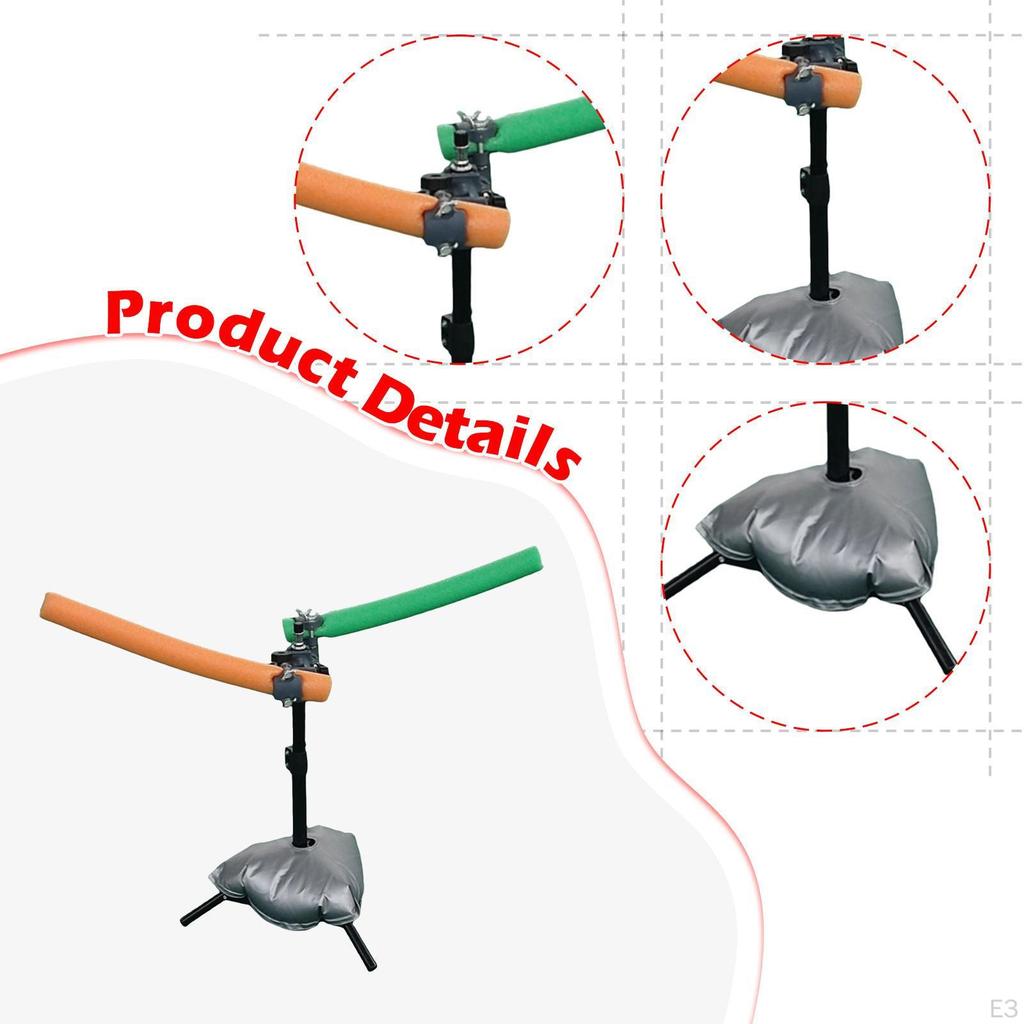 Badminton Training Device 360° Rotating Connector Gym Professional Beginners Portable Stable Indoor