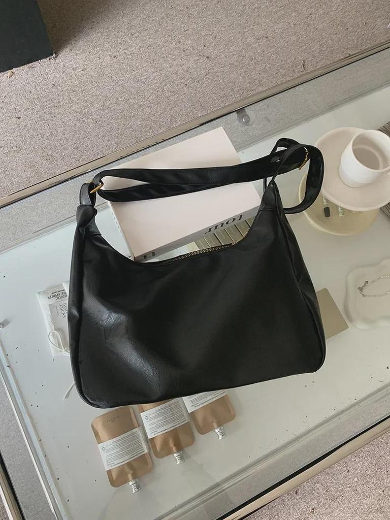 Maillard 2025 Retro Korean-Style Women’s Versatile Large-Capacity Shoulder & Messenger Tote Bag