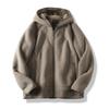 New Plush Thickened Warm Hooded Couple Men's Windproof Shaking Fleece Jacket