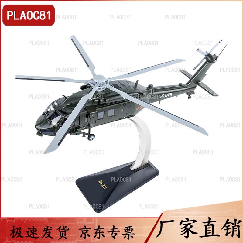 PLAOC81 WZ-20 Helicopter Model
