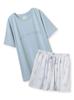 And Shorts Set MNT 4-Pattern T-Shirt (PWCT252311) Women's