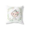 Cute Rabbit Giraffe Animals Children Room Decor Polyester  Cushion Cover Sofa Pillow  Home Decoration Throw Pillowcase